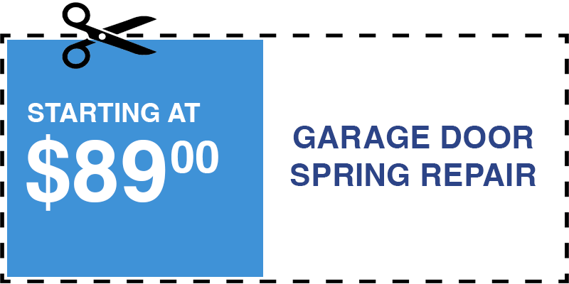 89 garage door SPRING repair Levittown